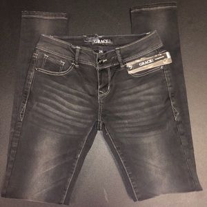 NWT Grace Jeans Black size 24
